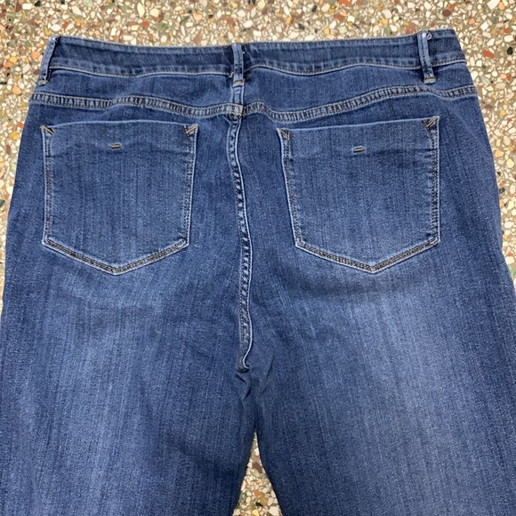 J. Jill Denim Weekender Straight Leg size 10 - Picture 6 of 7